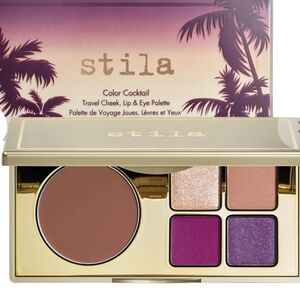 NIB Stila Color Cocktail - Moonshine - Travel Cheek, Lip & Eye Palette